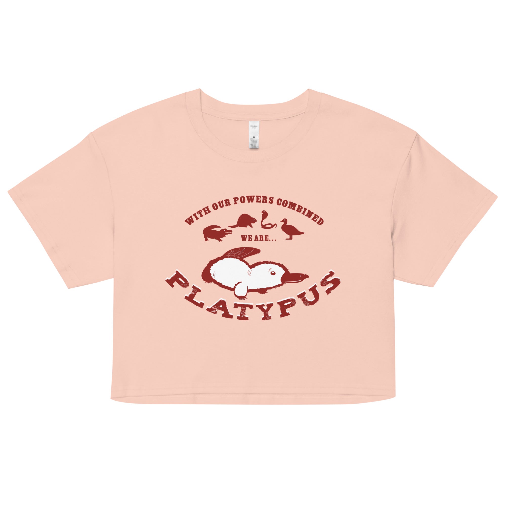 Our Powers Combined... Women's Crop Tee