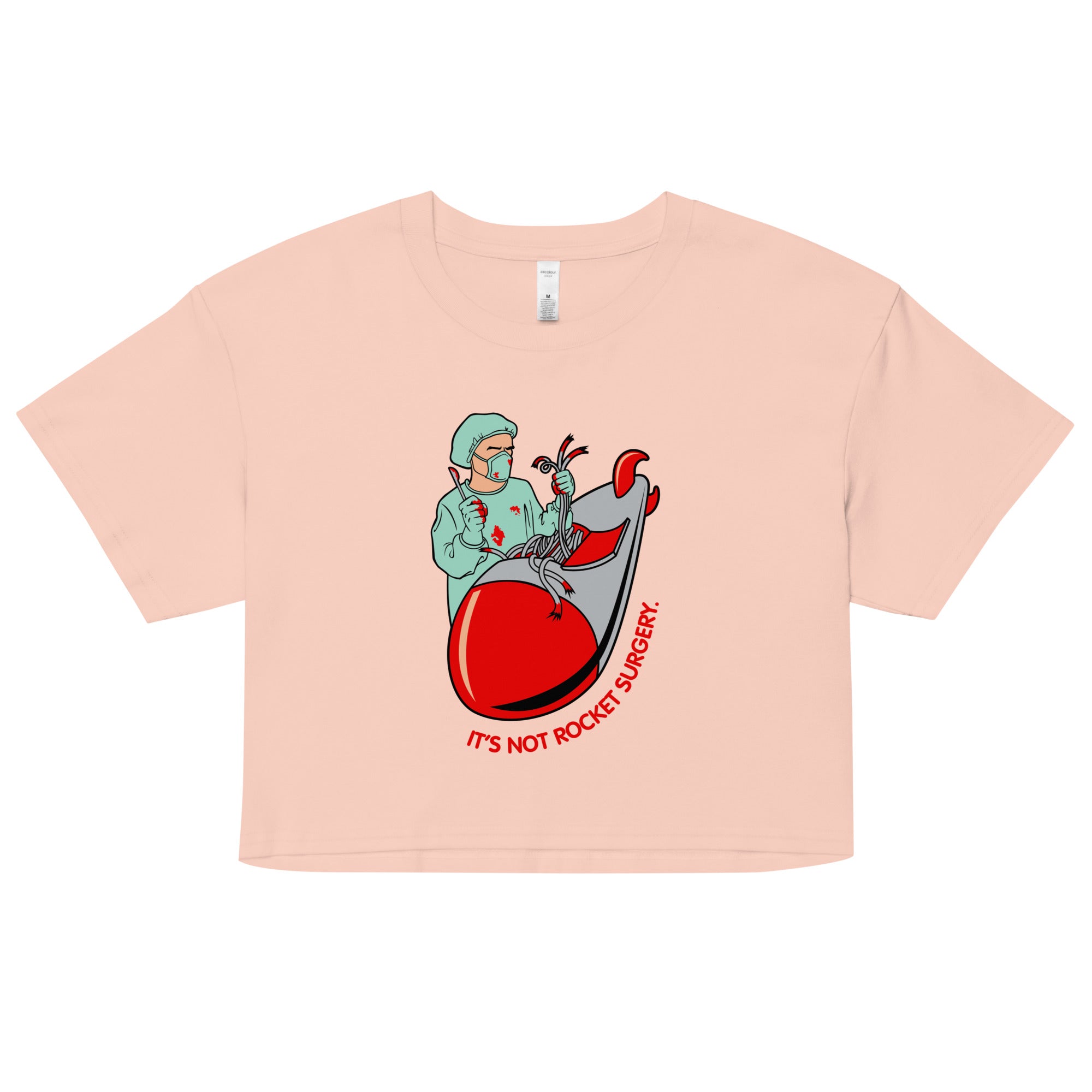 It's Not Rocket Surgery Women's Crop Tee