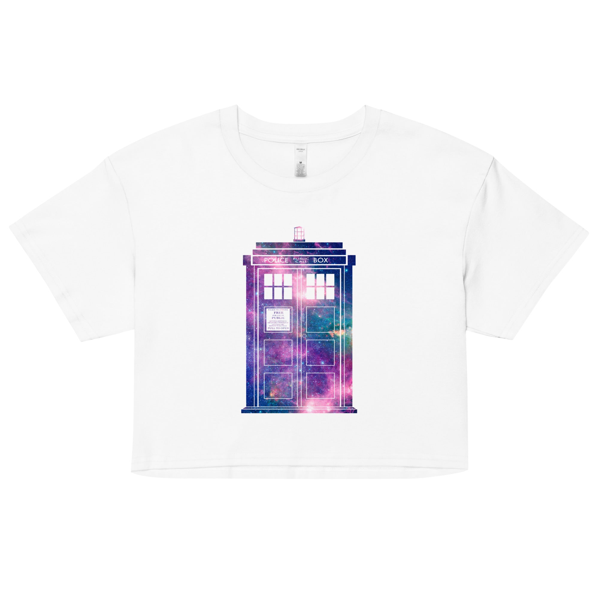 Police Box Women's Crop Tee