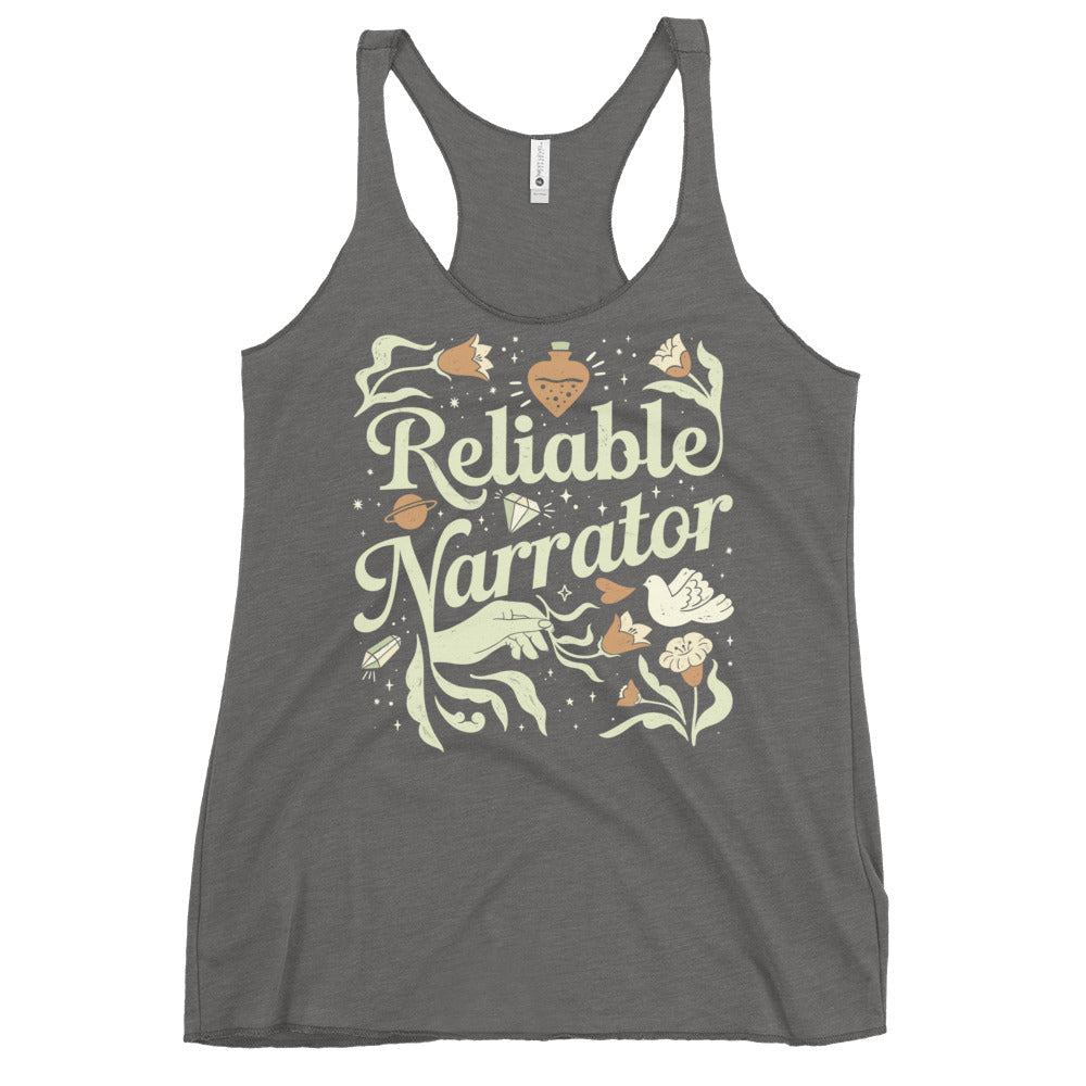 Reliable Narrator Women's Racerback Tank