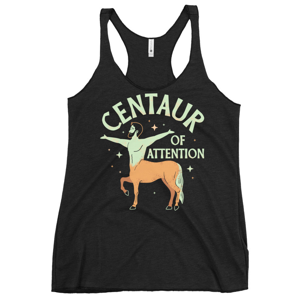 Centaur Of Attention Women's Racerback Tank