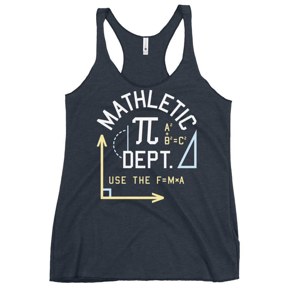 Mathletic Dept Women's Racerback Tank