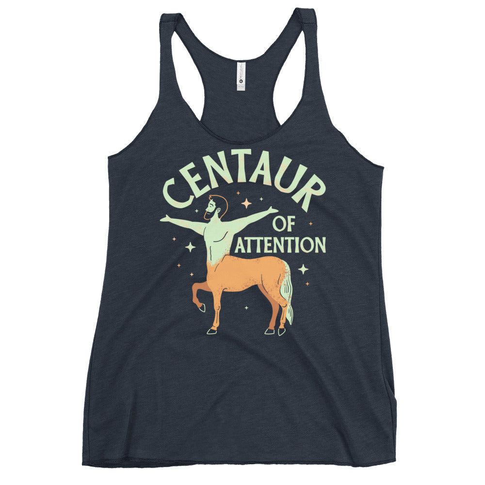 Centaur Of Attention Women's Racerback Tank