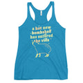 A Hot New Bombshell Has Entered The Villa Women's Racerback Tank