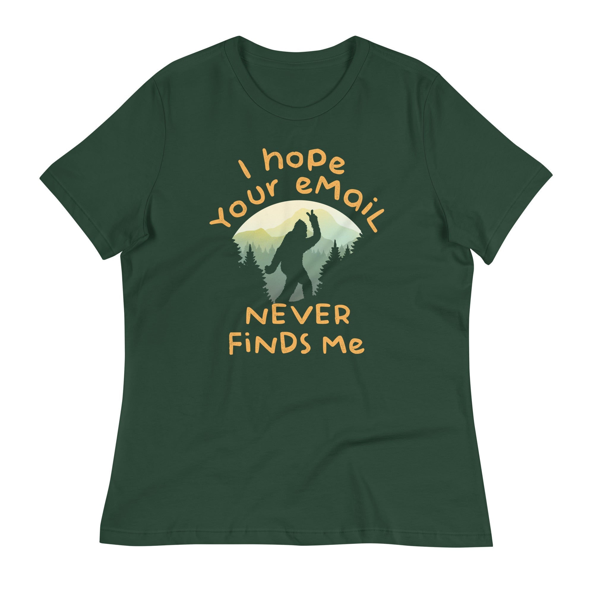 I Hope Your Email Never Finds Me Women's Signature Tee