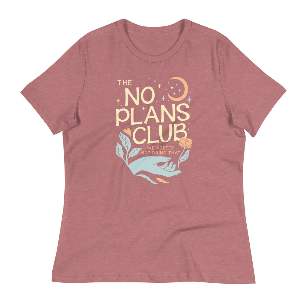 No Plans Club Women's Signature Tee