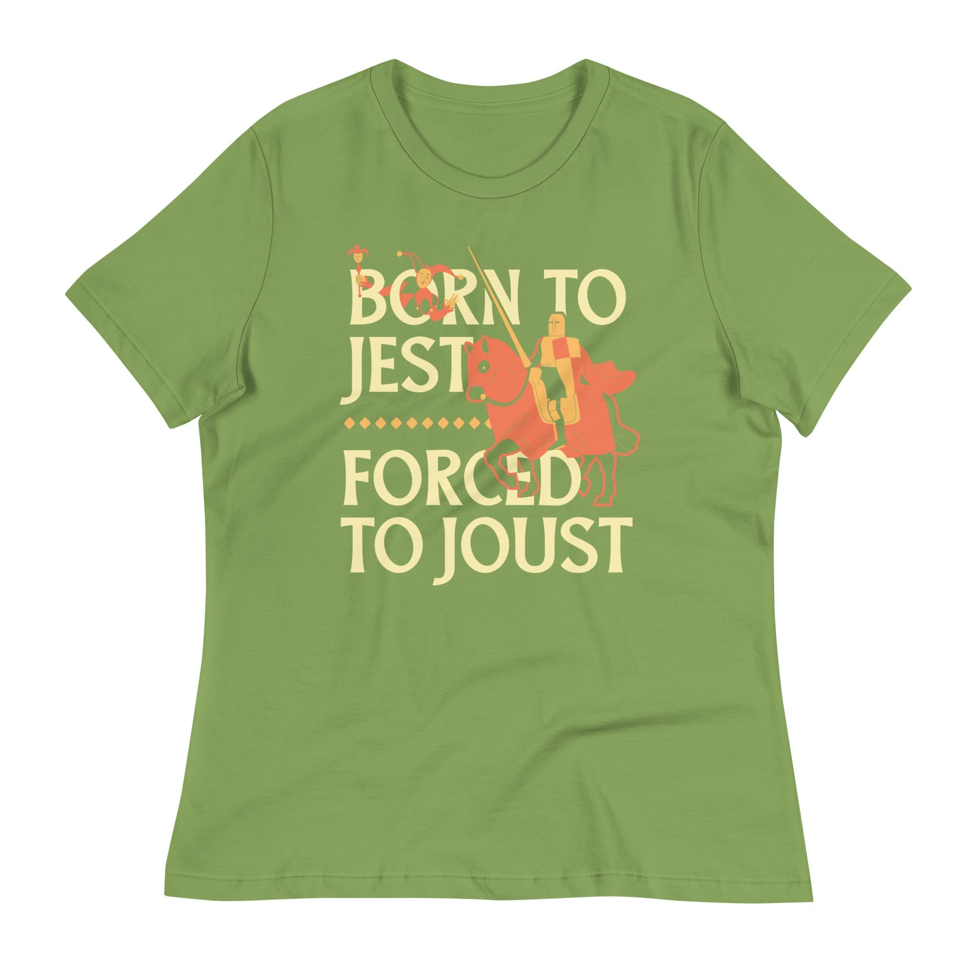 Born To Jest Forced To Joust Women's Signature Tee