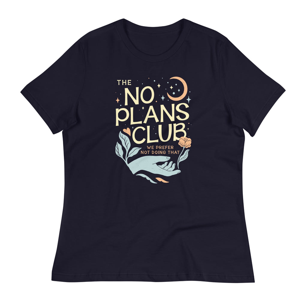 No Plans Club Women's Signature Tee