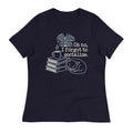 Oh No, I Forgot To Socialize Women's Signature Tee