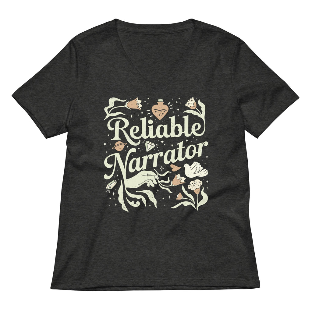 Reliable Narrator Women's V-Neck Tee
