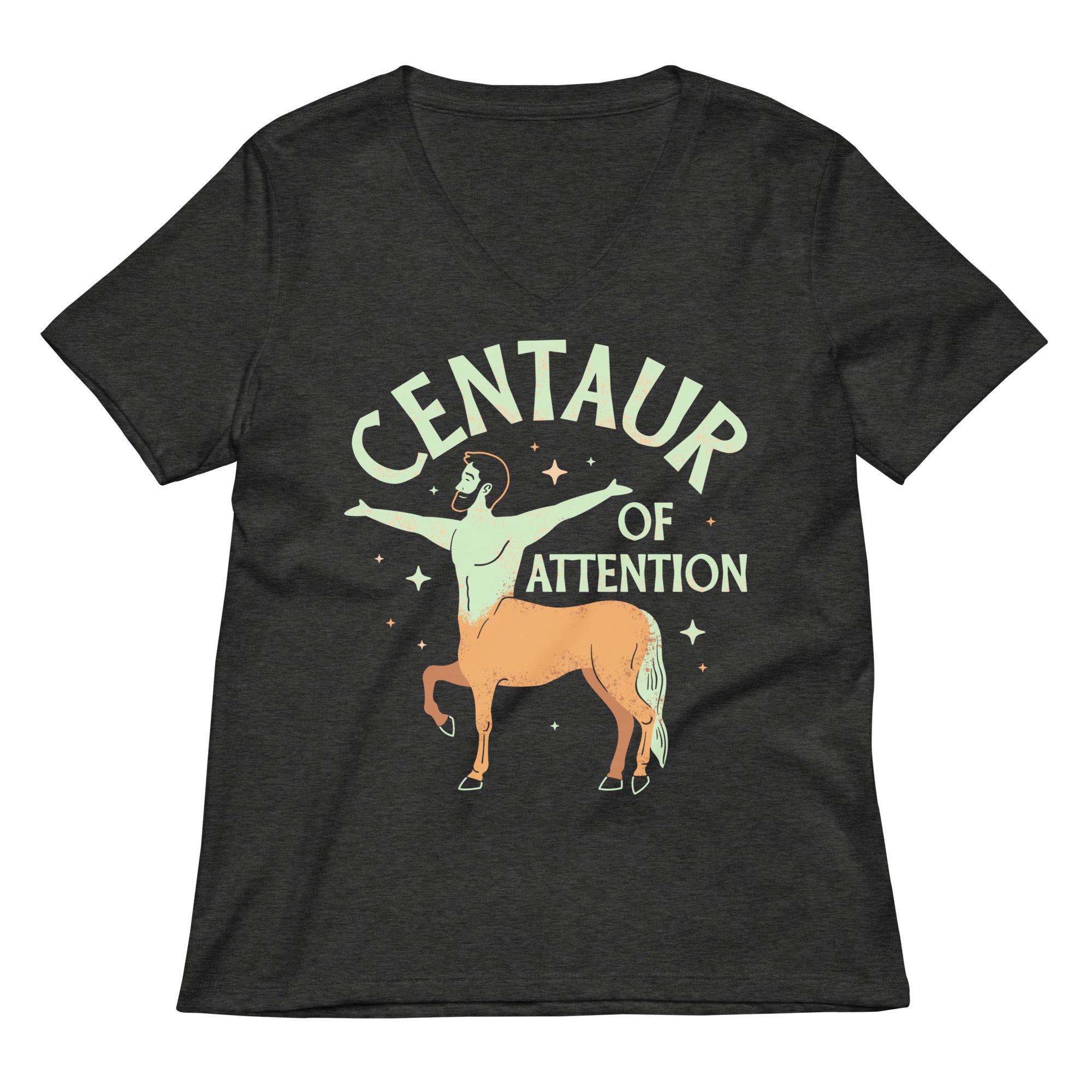 Centaur Of Attention Women's V-Neck Tee