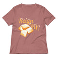 Beign Yay! Women's V-Neck Tee