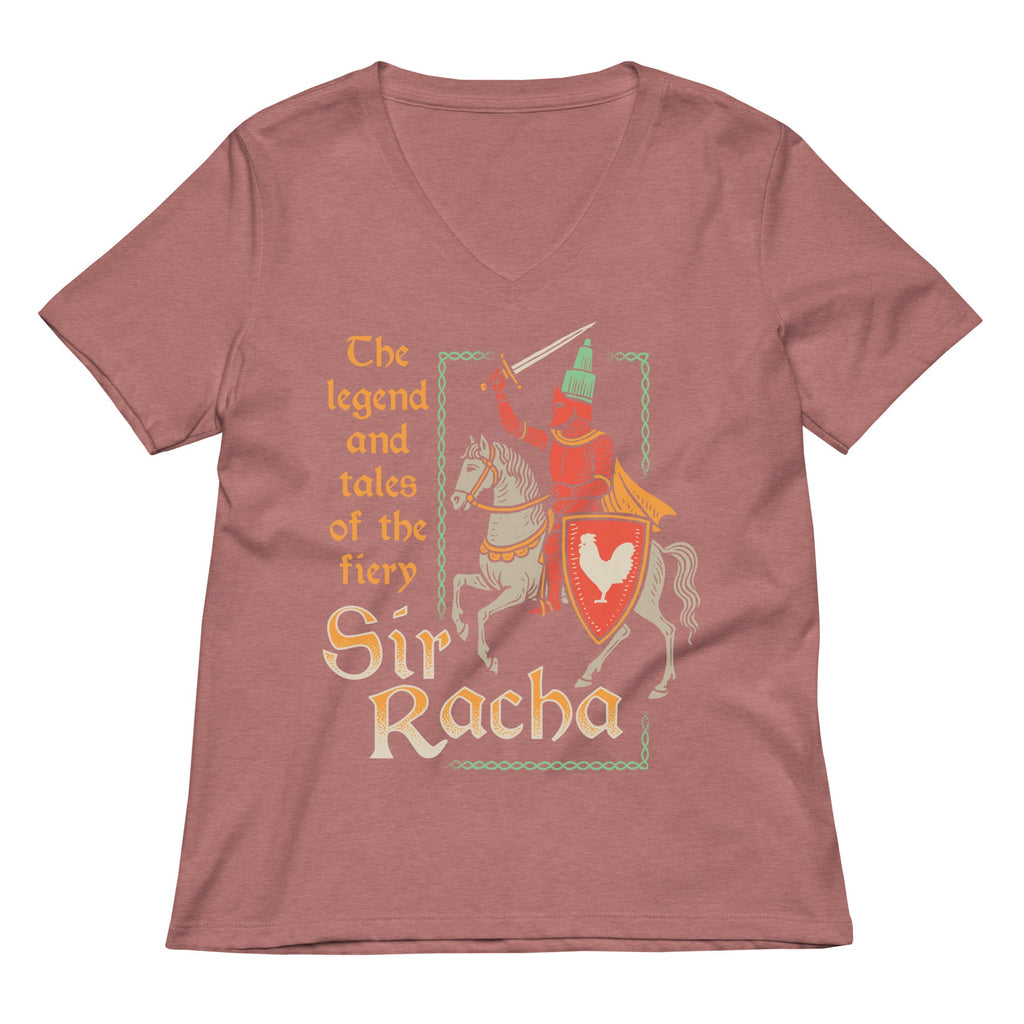Sir Racha Women's V-Neck Tee