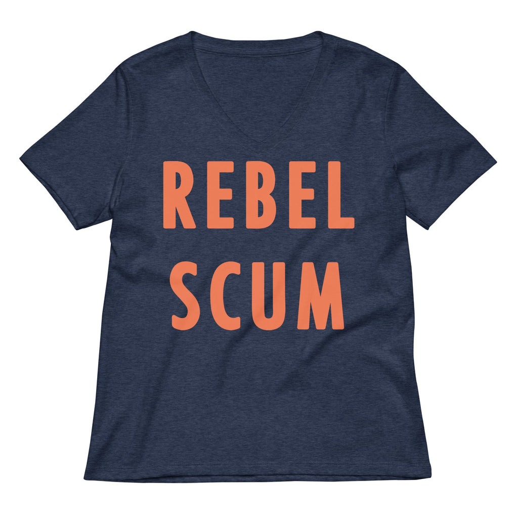 Rebel Scum Women's V-Neck Tee