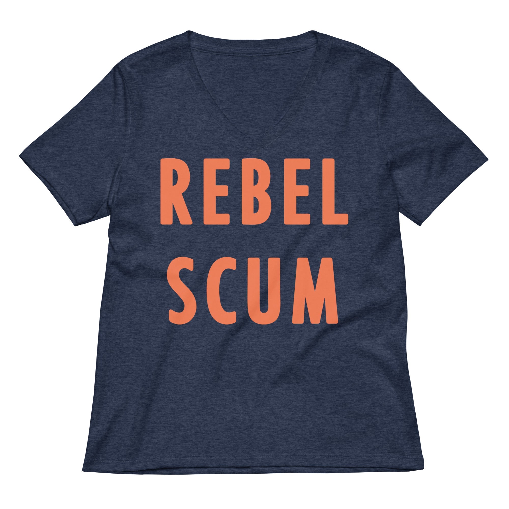 Rebel Scum Women's V-Neck Tee