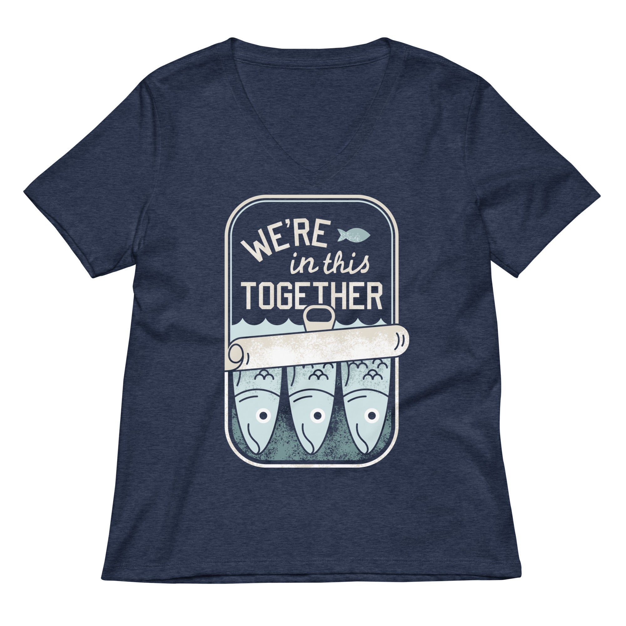 We're In This Together Women's V-Neck Tee