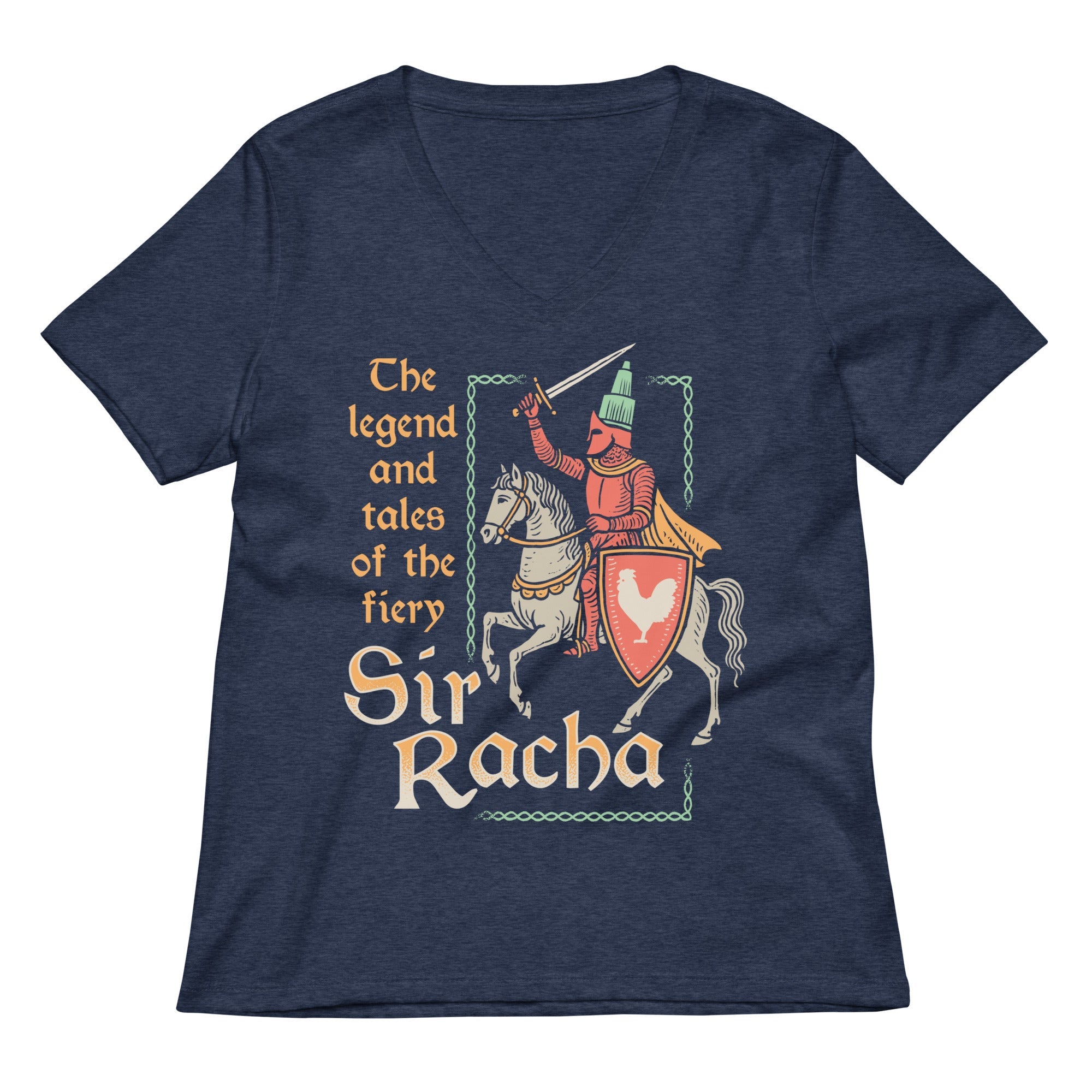 Sir Racha Women's V-Neck Tee