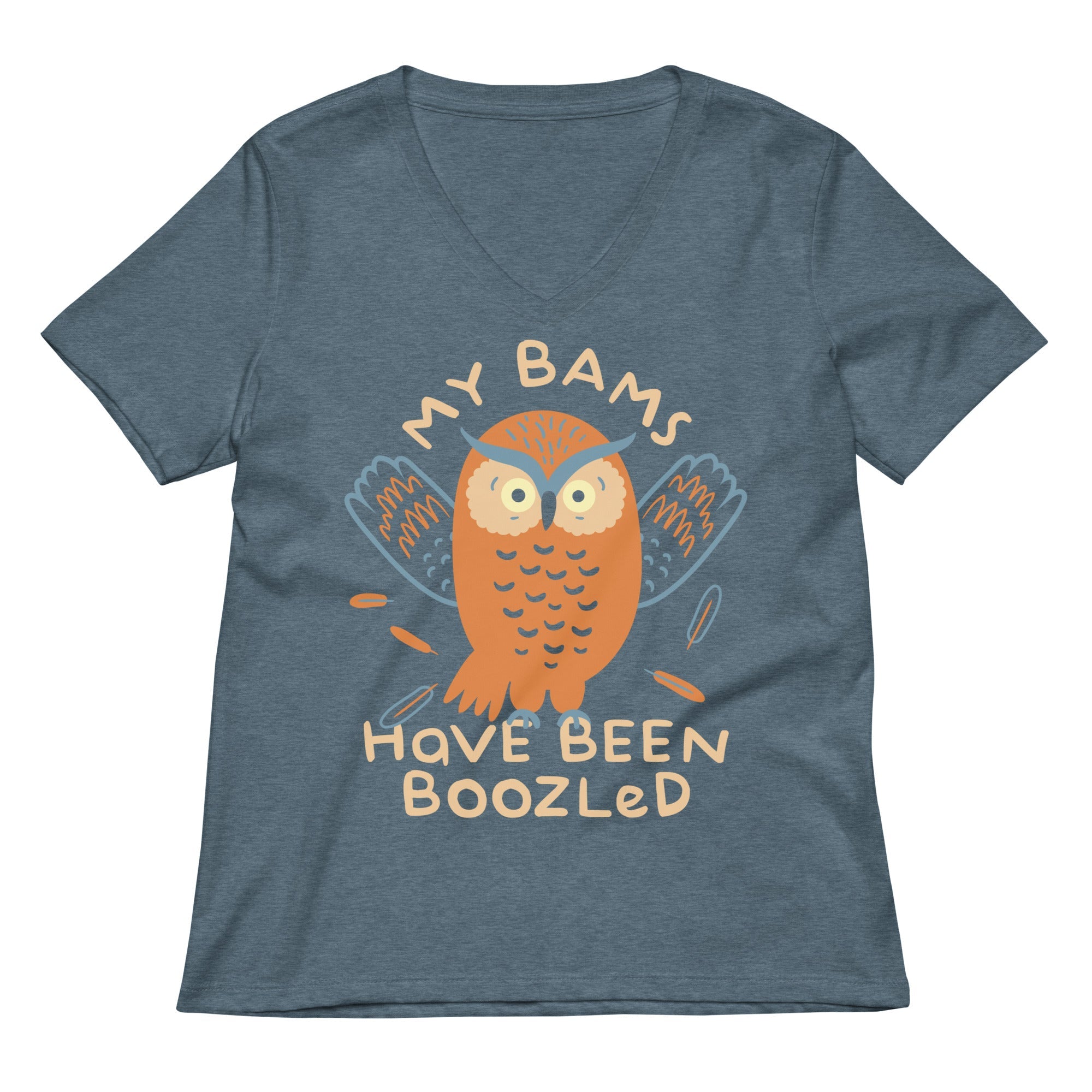 My Bams Have Been Boozled Women's V-Neck Tee