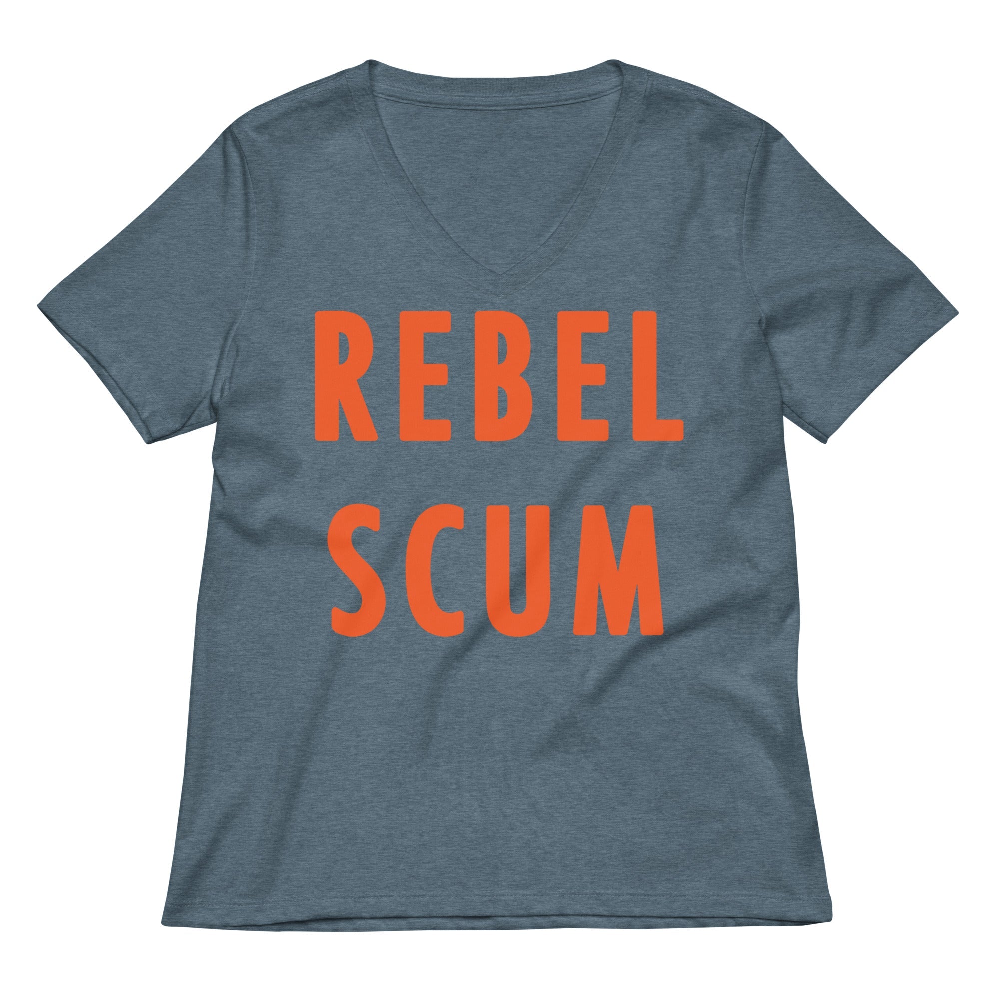 Rebel Scum Women's V-Neck Tee