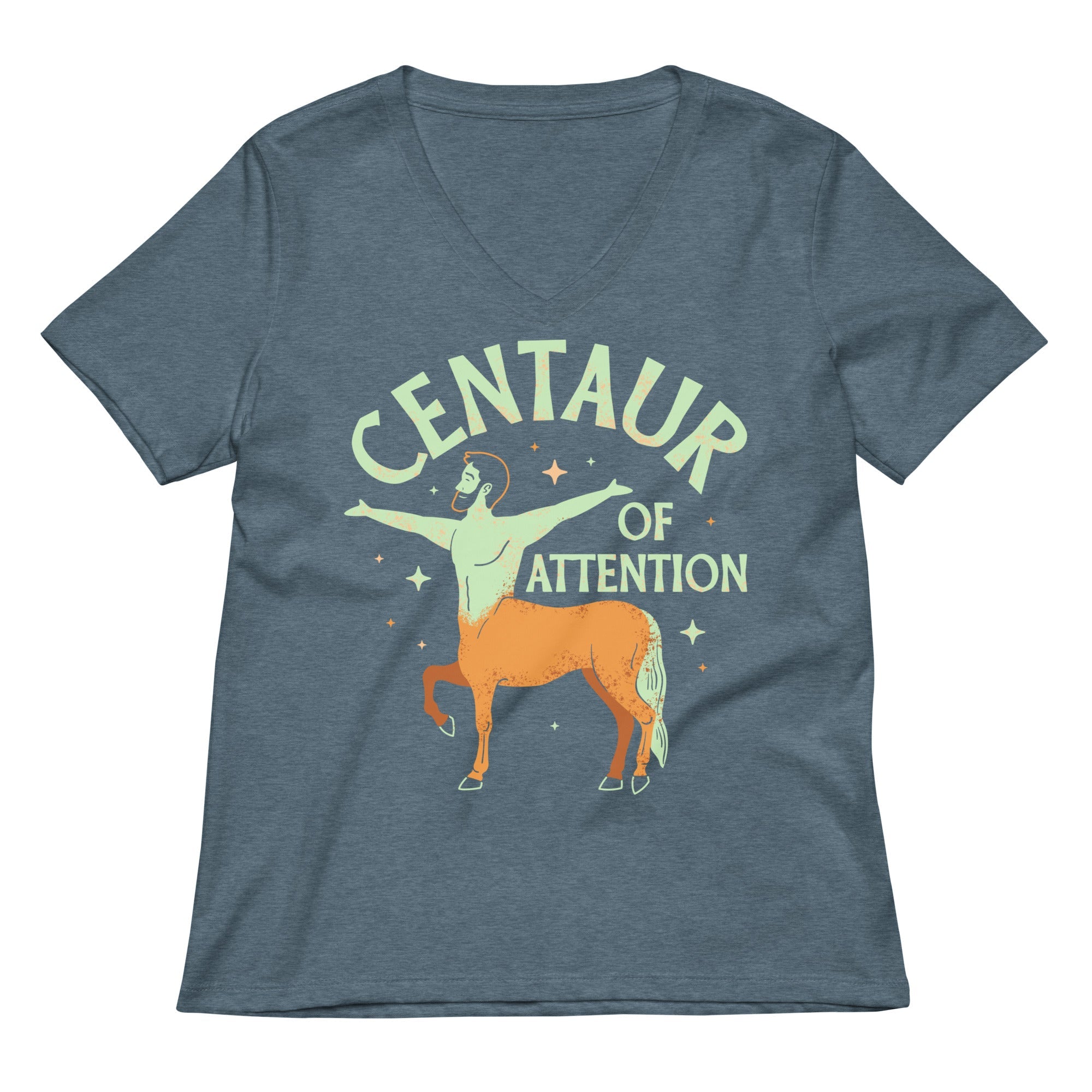 Centaur Of Attention Women's V-Neck Tee