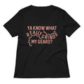 Grinds My Gears Women's V-Neck Tee
