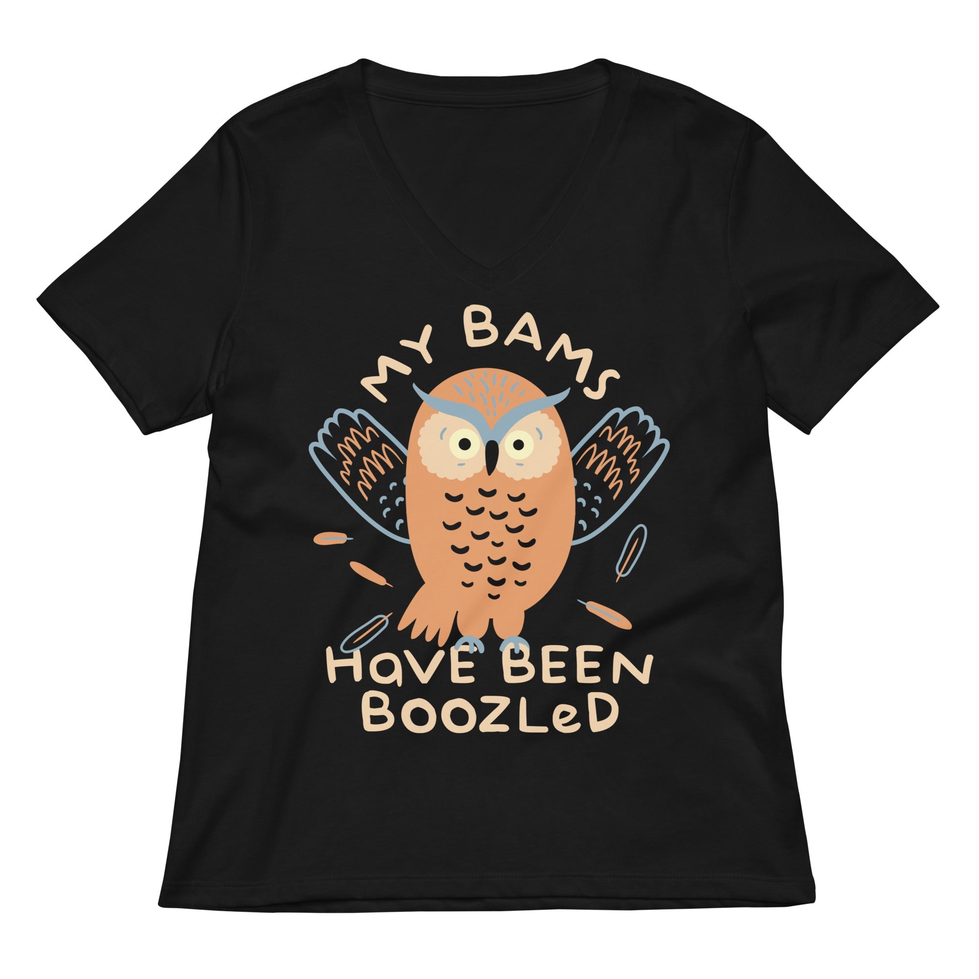 My Bams Have Been Boozled Women's V-Neck Tee
