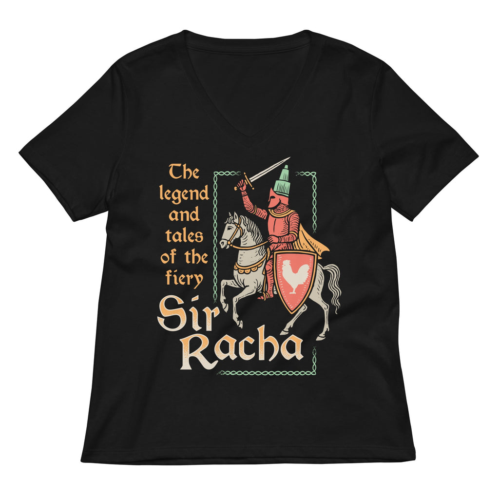 Sir Racha Women's V-Neck Tee
