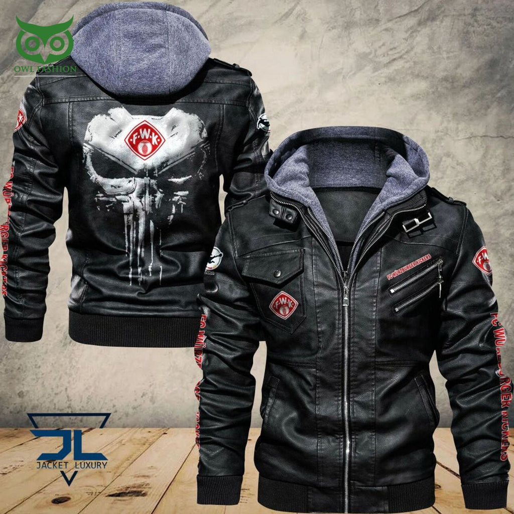 Wurzburger Kickers Bundesliga Germany Football Limited Leather Jacket