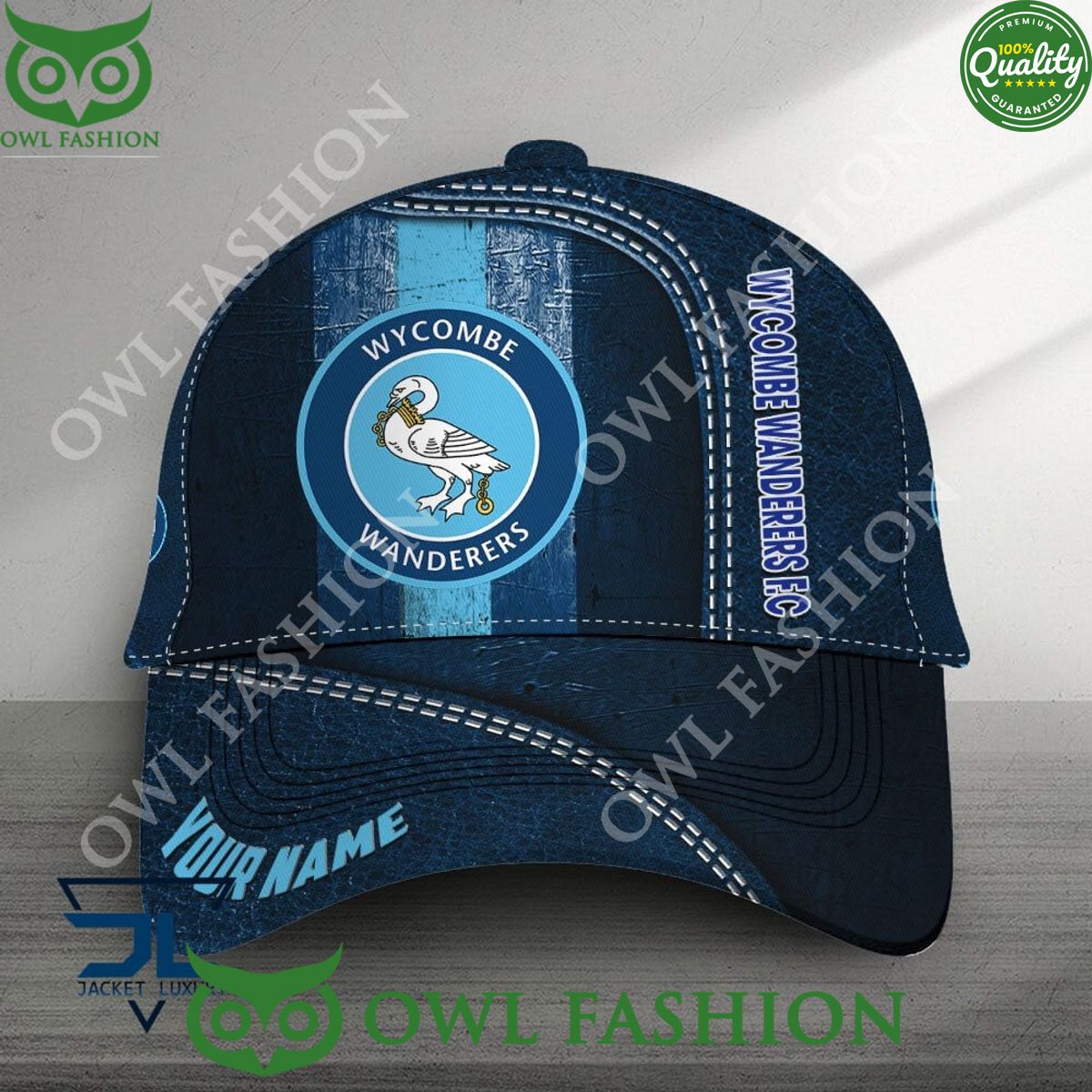 Wycombe Wanderers F.C EFL Champion Custom Classic Cap