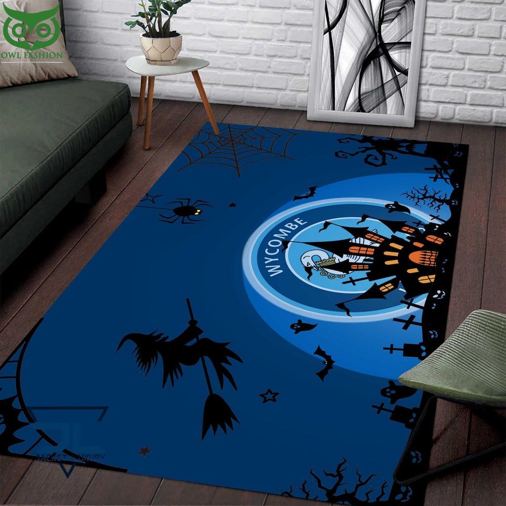 Wycombe Wanderers F.C EFL Halloween Carpet Rug