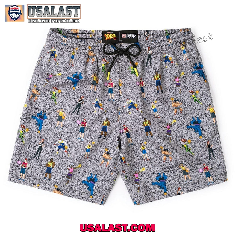 X-Men Basketball Short Sleeve Hawaiian Shirt