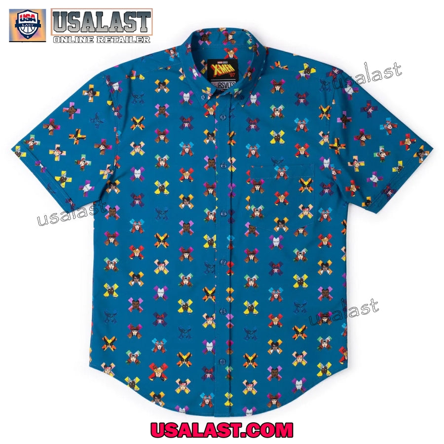 X-Men Character Icon Hawaiian Shirt Beach Short