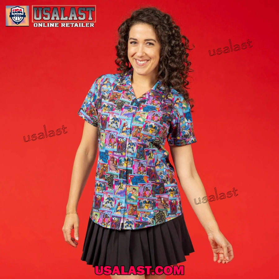 X-Men Character Screen Hawaiian Shirt