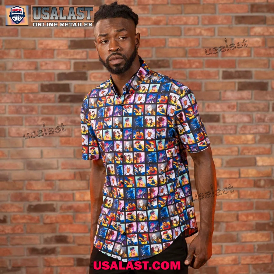 X-Men Character Screen Hawaiian Shirt
