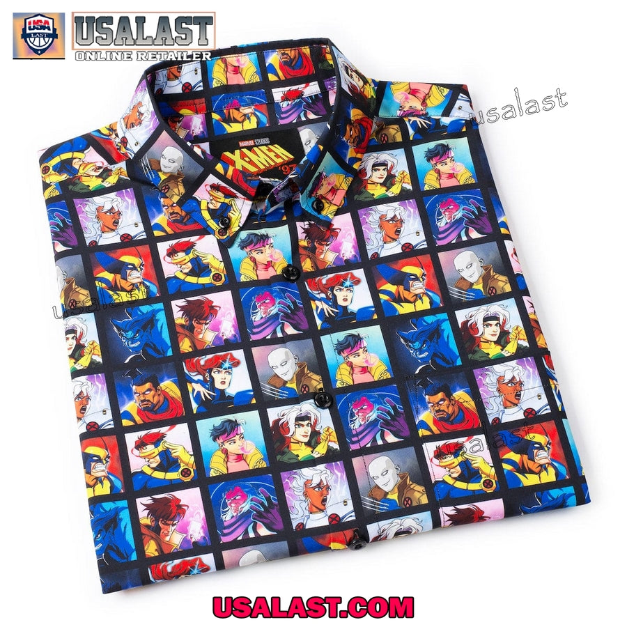 X-Men Character Screen Hawaiian Shirt