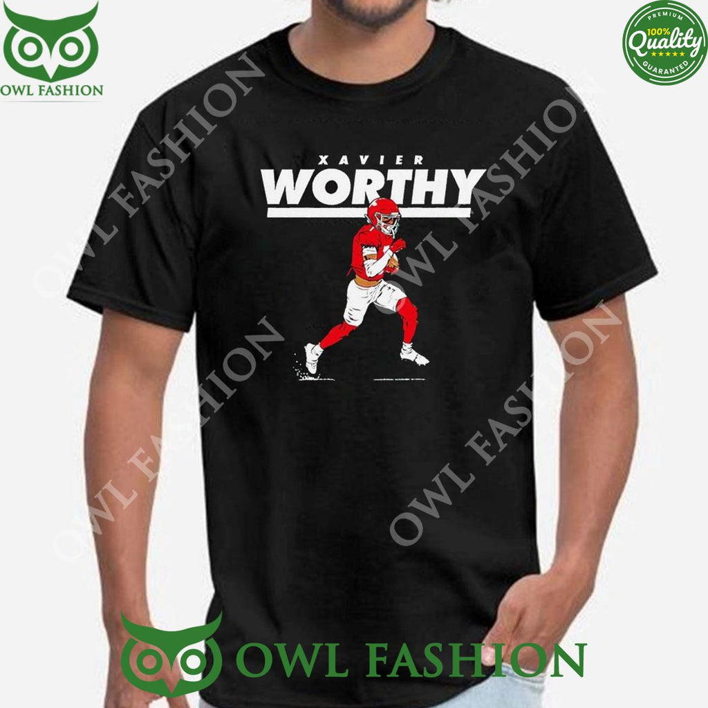 Xavier Worthy Kansas City Chiefs Super Star 2024 Shirt Ladies Tee