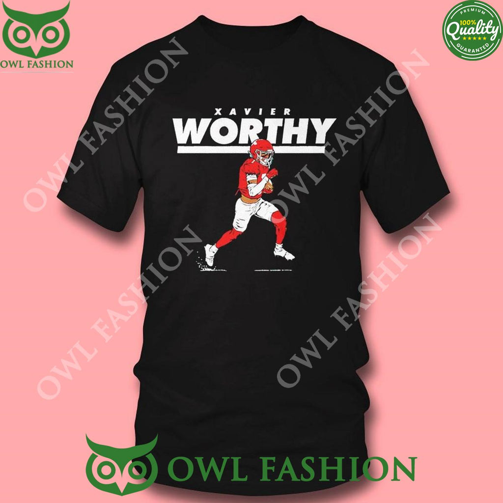 Xavier Worthy Kansas City Chiefs Super Star 2024 Shirt Ladies Tee