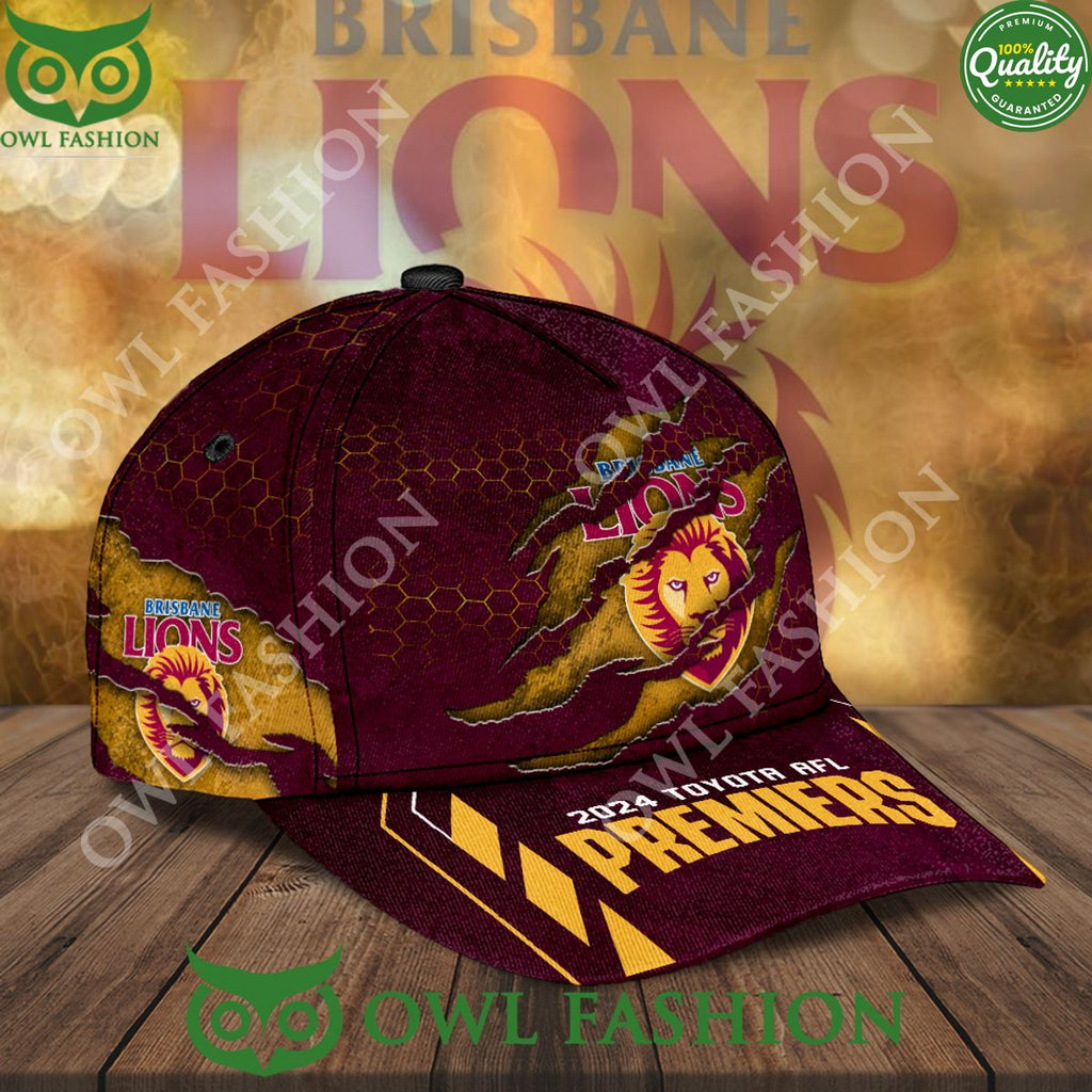 Brisbane Lions Toyota AFL Premiers Classic Cap