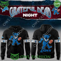 Detroit Lions Grateful Dead Night AOP Football Hoodie