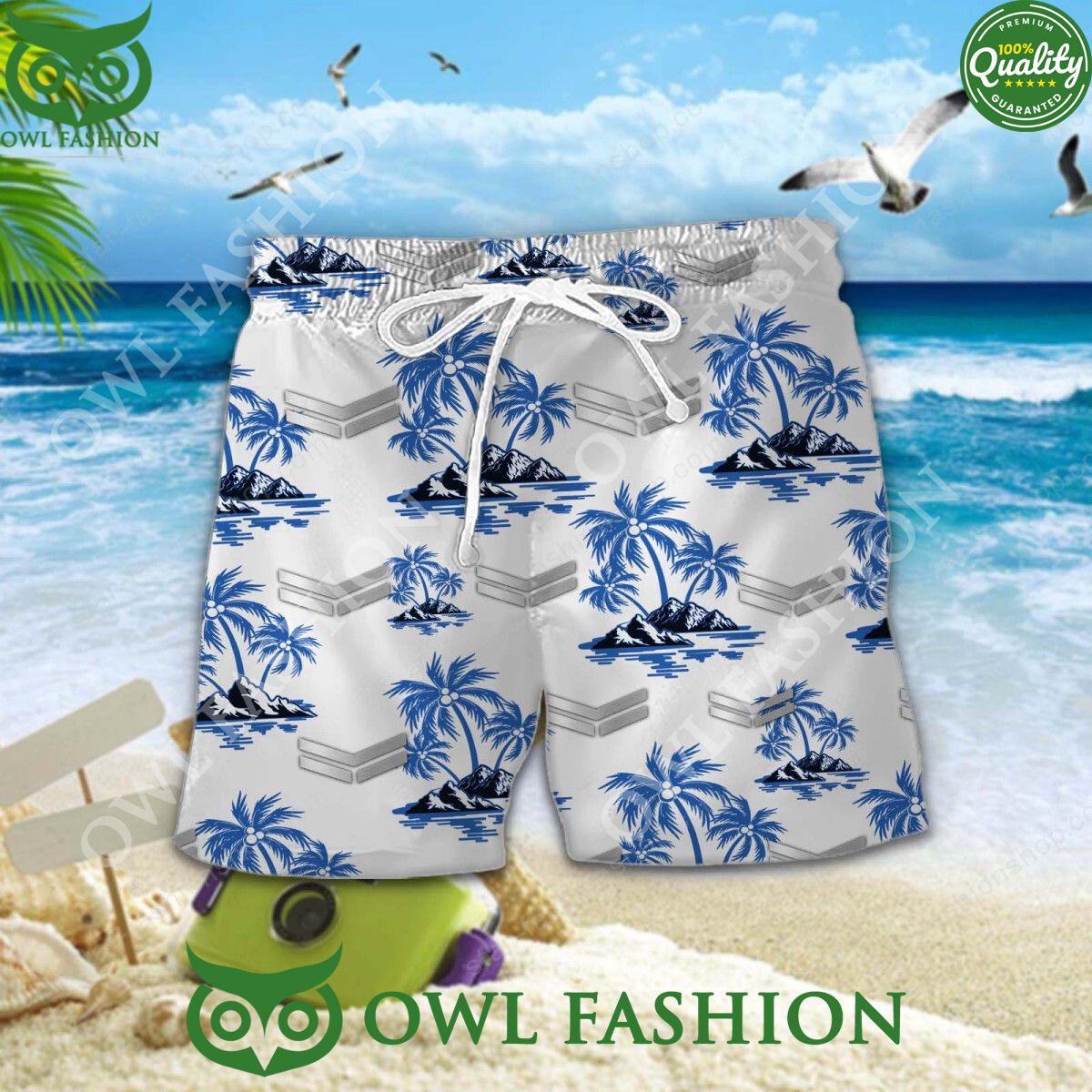 Yanmar Diesel Tractor Brand Hawaiian Shirt and Short