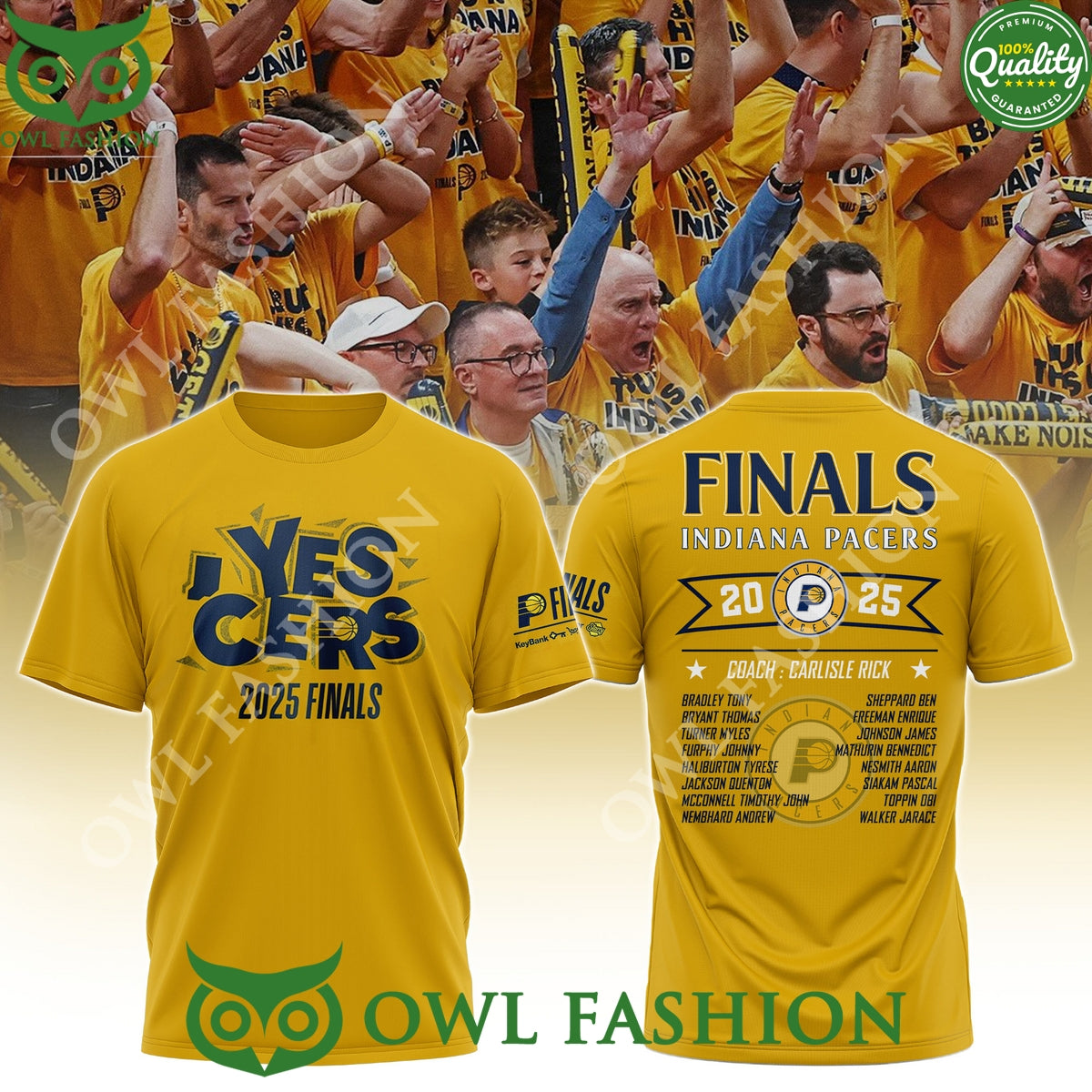 YES ‘CERS ” Indiana Pacers Final 2025 T Shirt