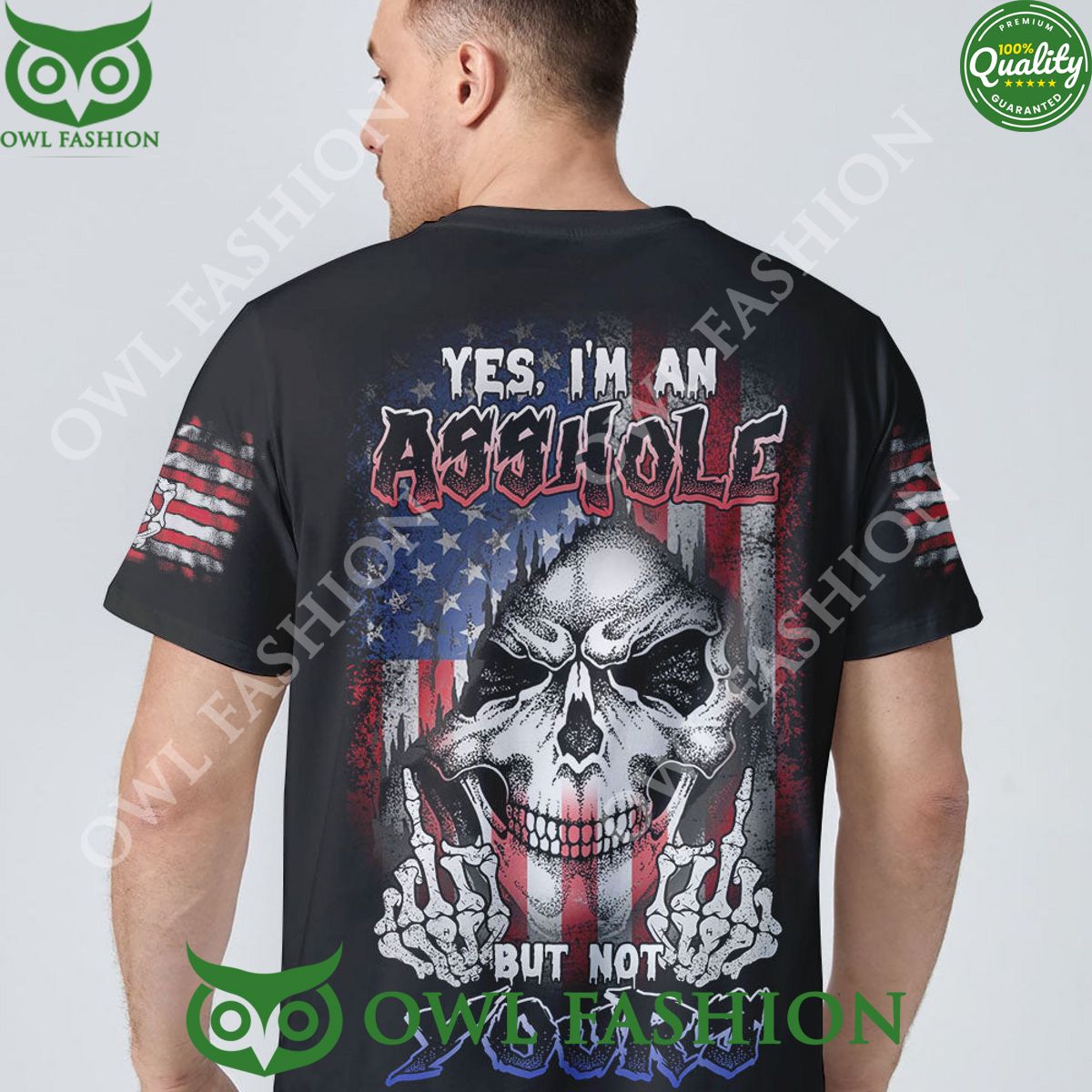 Yes I Am A B Yes I’M An A Couple Skull 3D Hoodie Tshirt