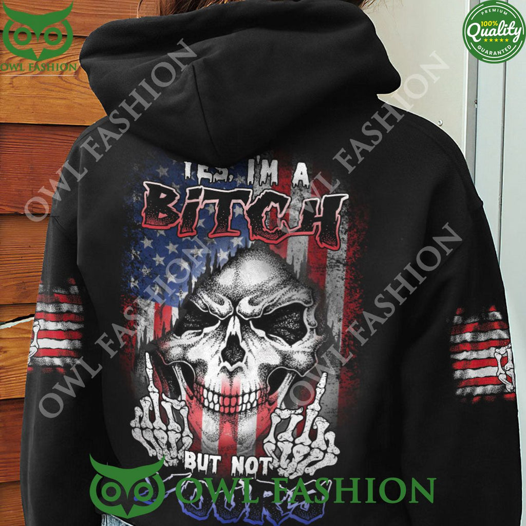 Yes I Am A B Yes I’M An A Couple Skull 3D Hoodie Tshirt