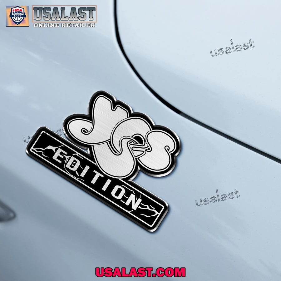 YES Rock Band Edition 3D Engraved Car Emblem
