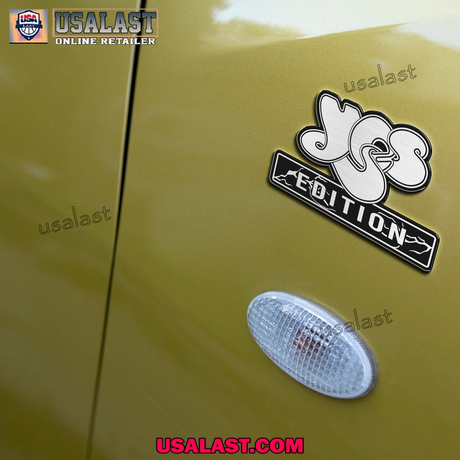 YES Rock Band Edition 3D Engraved Car Emblem