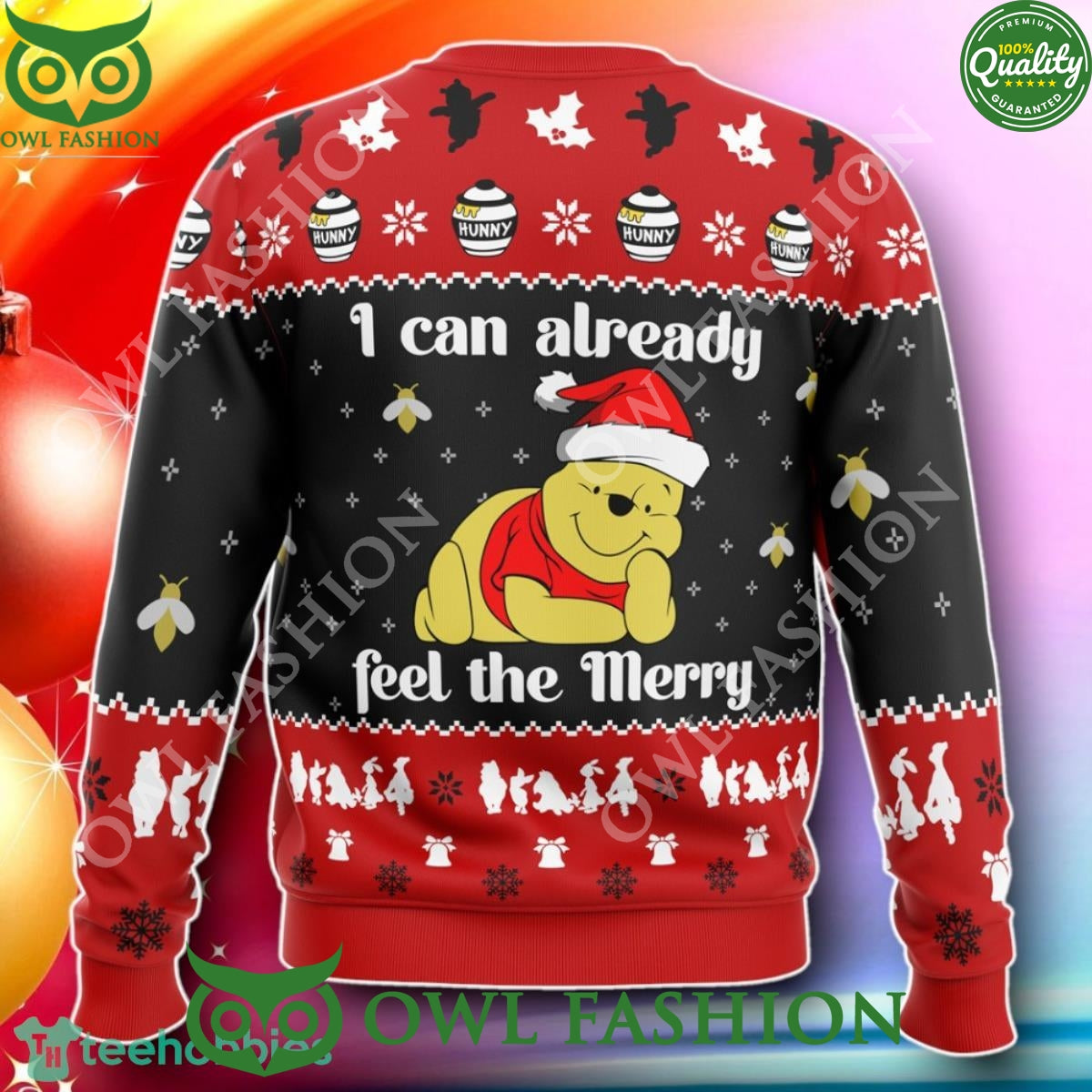 I Can Already Feel The Merry Pooh Christmas Ugly Sweater