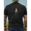 you just your last haw printed mens heavy 220g cotton round neck short sleeve Lightsaber brand shirt casual Lightsaber...