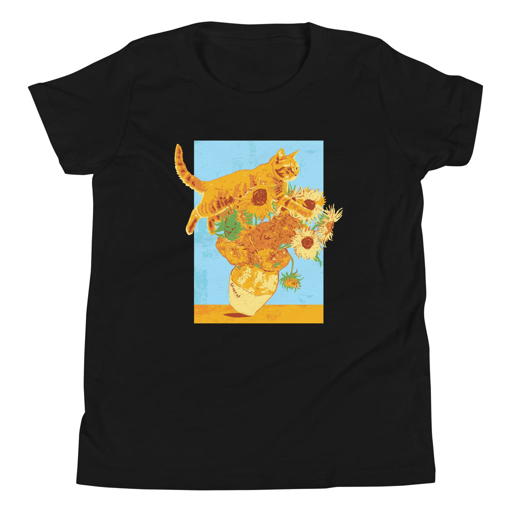 Van Gogh's Cat Kid's Youth Tee