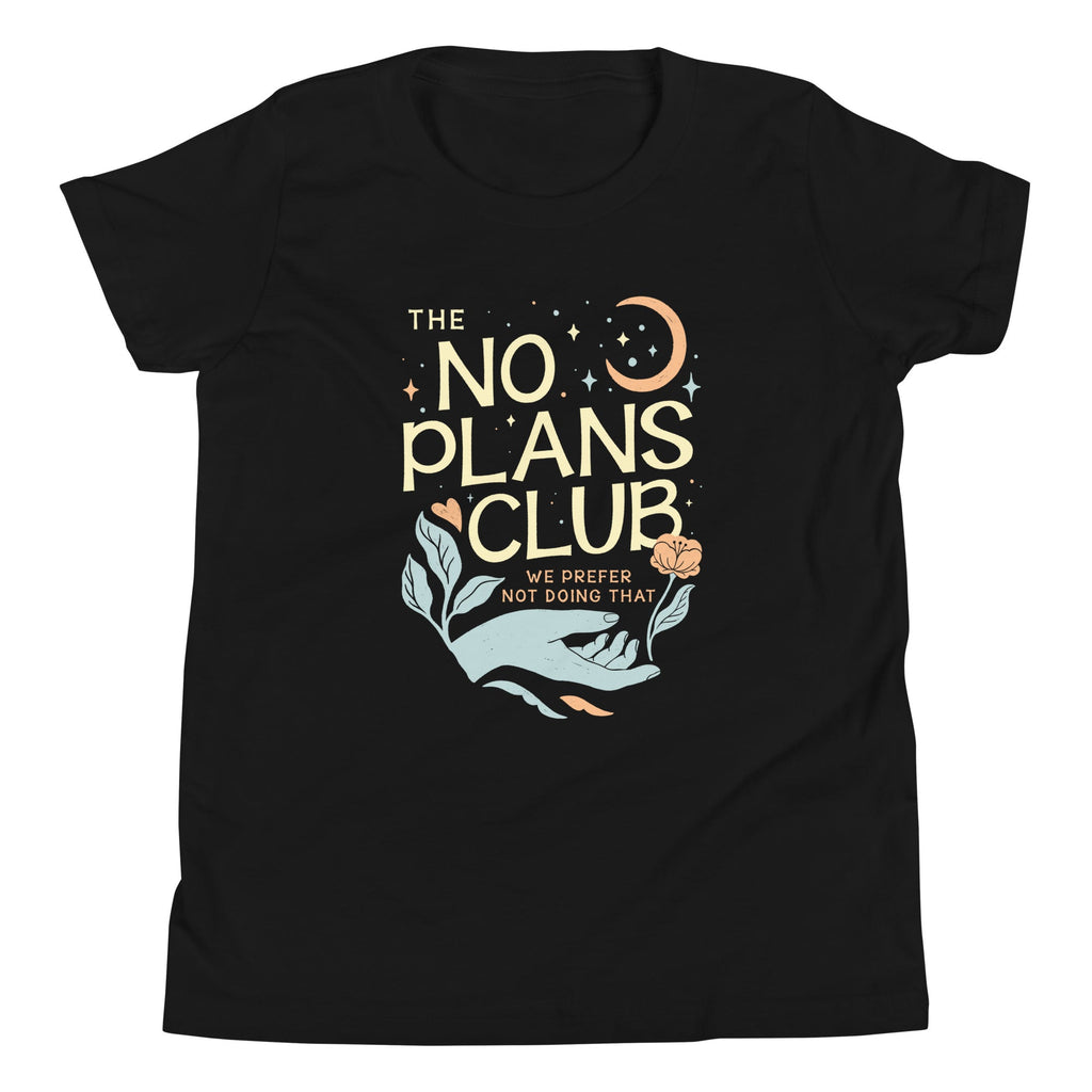 No Plans Club Kid's Youth Tee