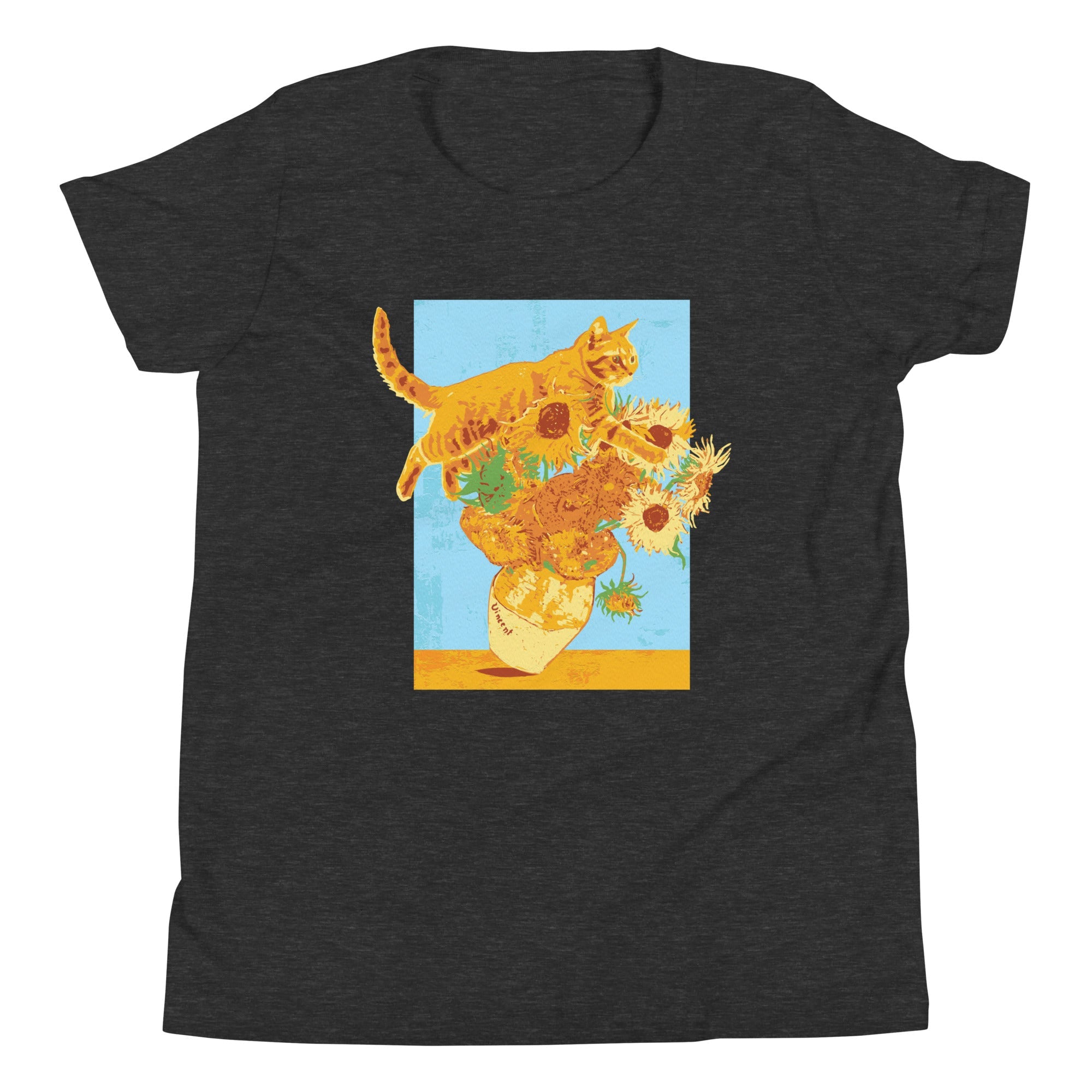 Van Gogh's Cat Kid's Youth Tee